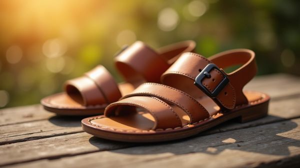 Le point sur sandales artisanales